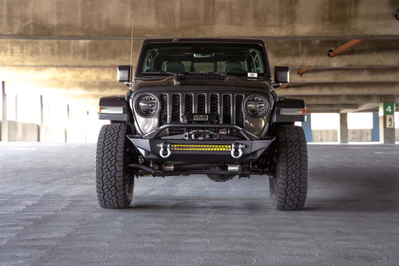 DV8 Offroad — DV8 Offroad 07-23 Jeep Wrangler JK/JL & Gladiator JT FS-1 Series Stubby Front Bumper
Jeep FS-1 Front - view 10