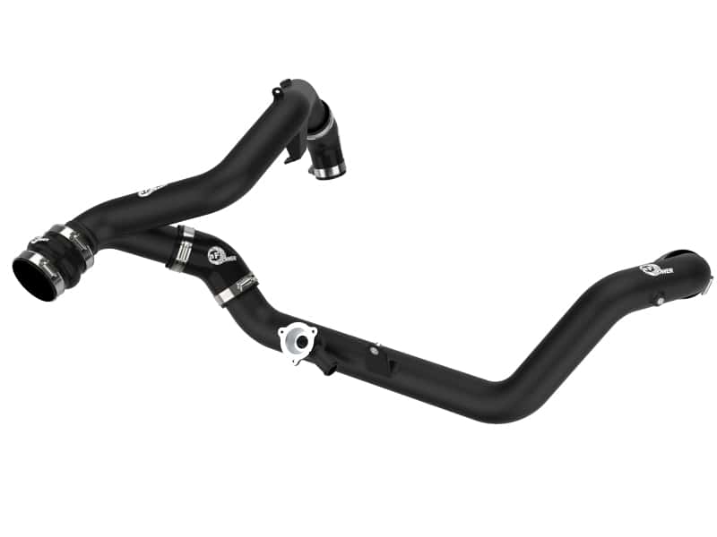 aFe — aFe Bladerunner 2-1/4 IN Aluminum Hot Charge Pipe Black 20-23 Ford Explorer/Explorer ST - Black
Hot Charge Pipe - view 1