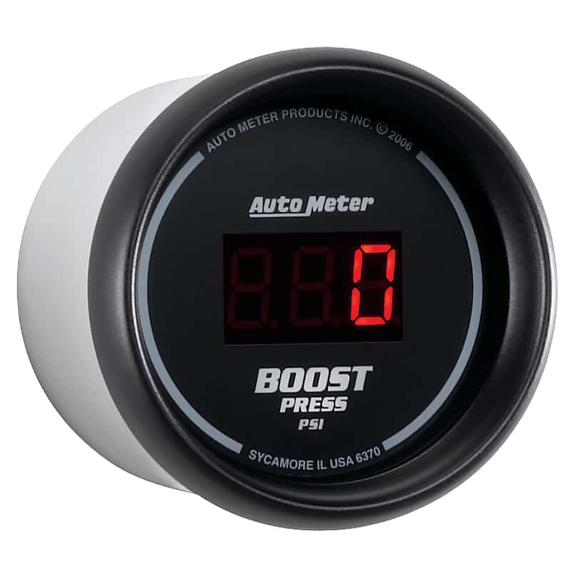 AutoMeter — Autometer SportComp 52mm Digital 0-60 PSI Boost Gauge
2-1/16" BOOST, 0-60 - view 4