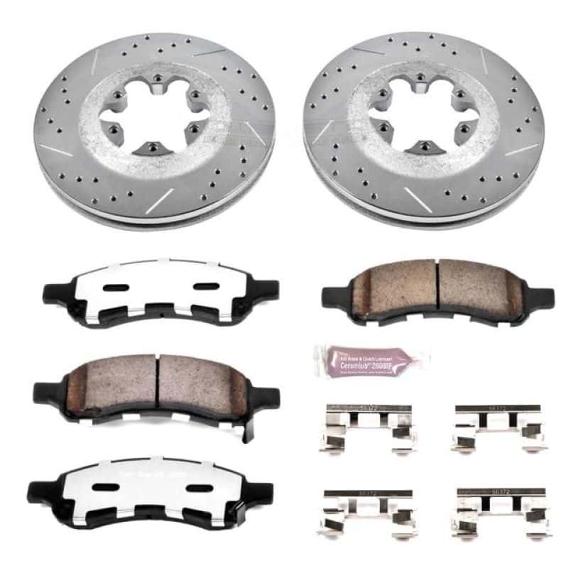 PowerStop — Power Stop 09-12 Chevrolet Colorado Front Z36 Truck & Tow Brake Kit - view 1