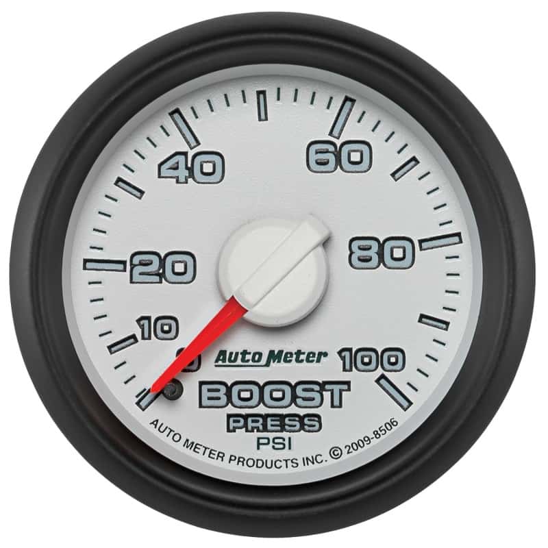 AutoMeter — Autometer Factory Match 52.4mm Mechanical 0-100 PSI Boost Gauges 3 pressure Ranges
2-1/16" BOOST, 0-100 - view 12