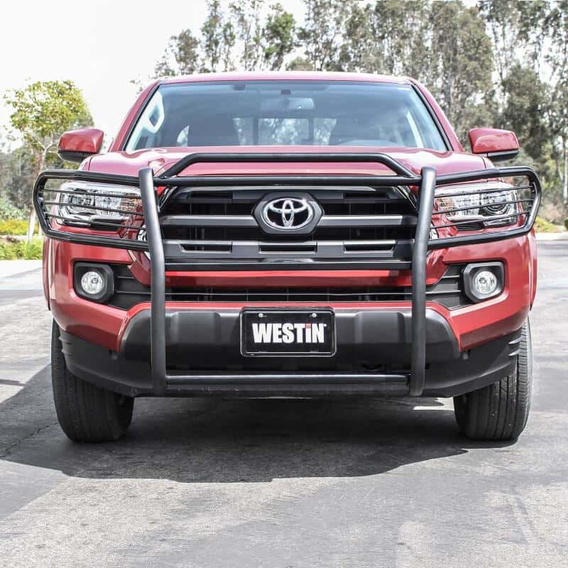 Westin — Westin 2016-2018 Toyota Tacoma Sportsman Grille Guard - Black
Grille Guard - view 4