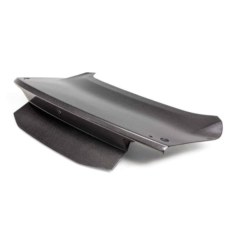 Anderson Composites — Anderson Composites 2024 Ford Mustang Type-AC Double Sided Carbon Fiber 1-Piece Decklid - view 1