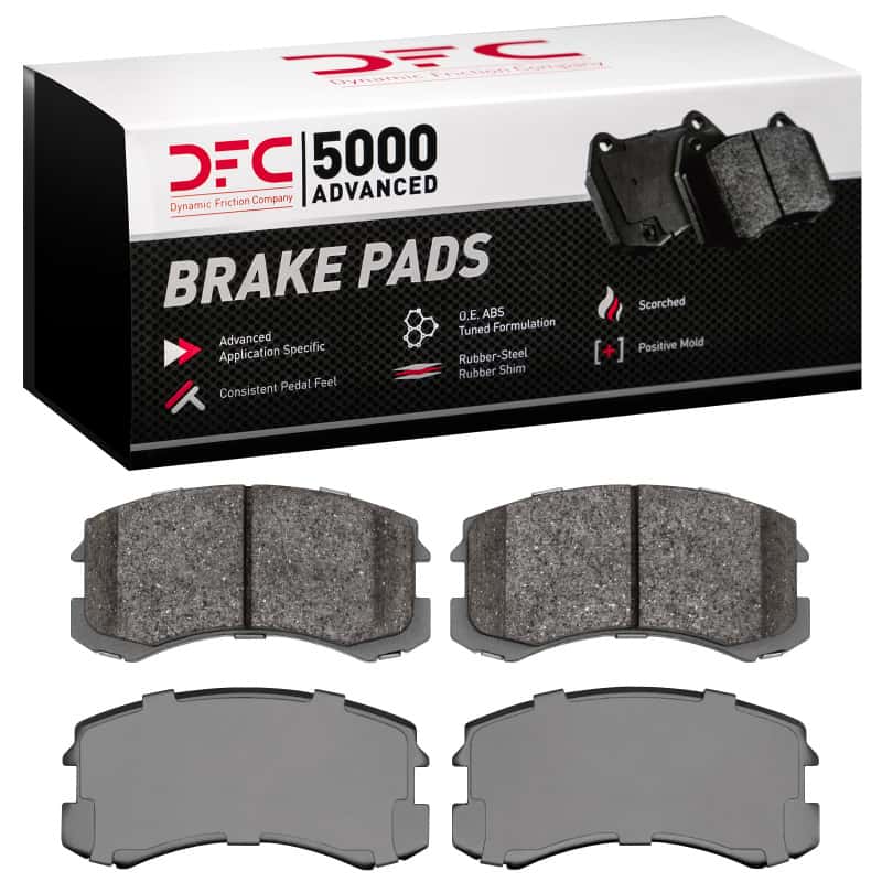 DFC — DFC 02-07 Mitsubishi Lancer Front 5000 Advanced Ceramic Brake Pads
DFC Brake Pad Set - view 1