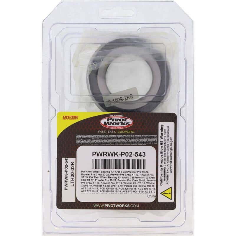 Pivot Works — Pivot Works 2015 Polaris Hawkeye 325 2x4 - Rear Wheel Bearing Kit - view 3