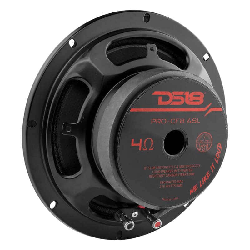 DS18 — DS18 8in 275 Watts RMS 4 ohm Mid-Bass Loudspeaker Shallow - view 2