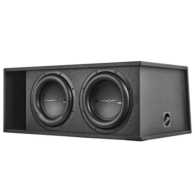 DS18 — DS18 Dual 12in 2000 Watts RMS 2x ZXI12.4D Loaded Ported Enclosure w/ Subwoofer - view 3