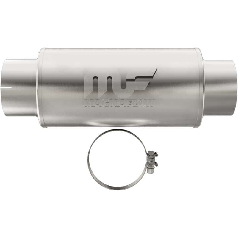 Magnaflow — MagnaFlow Muffler Mag DSL SS 7x7x14 5in Inlet 5in Outlet
Straight Through - view 2
