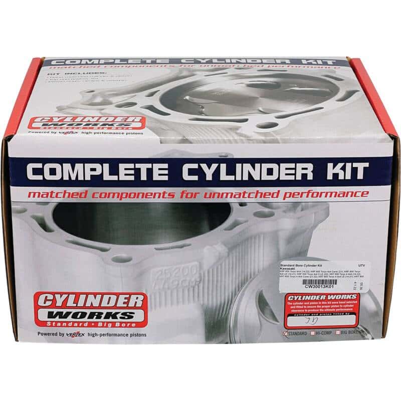 Cylinder Works — Cylinder Works 14-23 Kawasaki KRF 800 Teryx 4X4 800cc Standard Bore Cylinder Kit - view 4