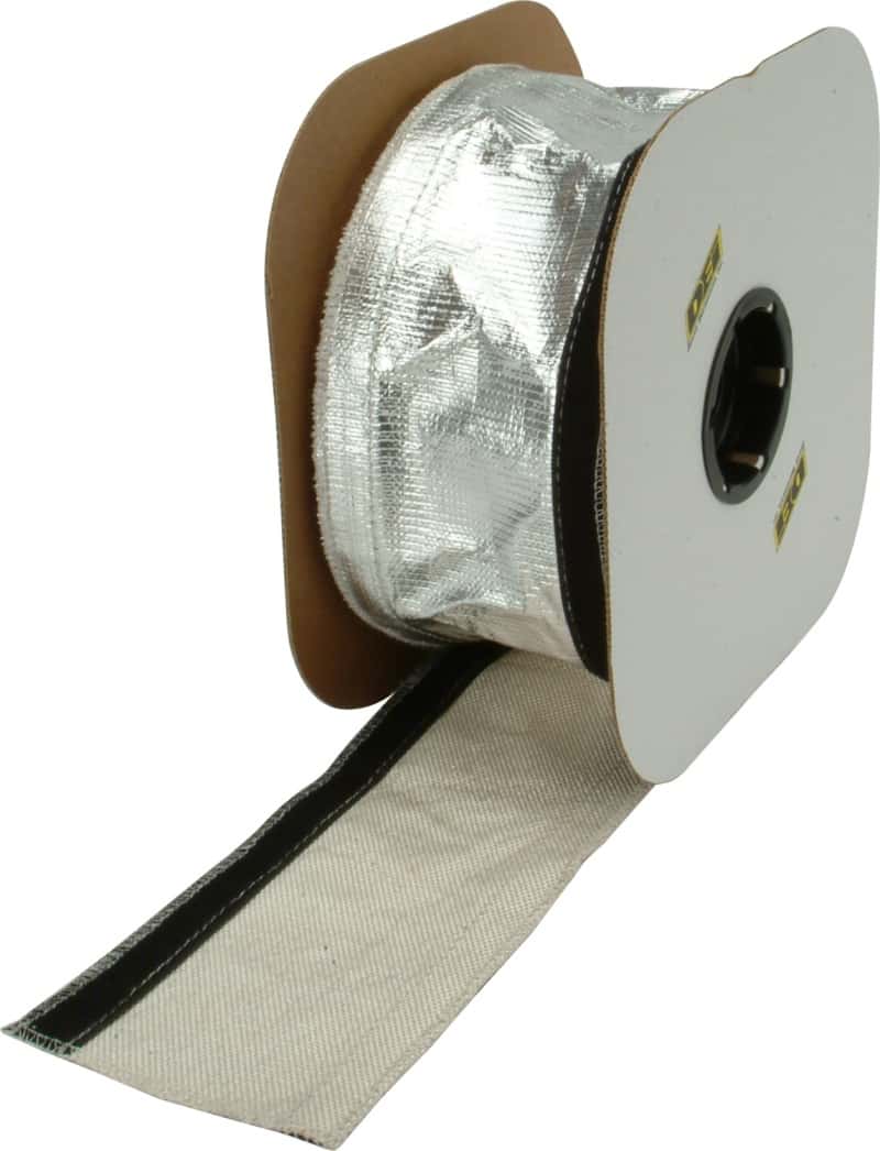 DEI — DEI Heat Shroud 2-1/2in x 50ft Spool - Aluminized Sleeving-Hook and Loop Edge
Heat Shield Sleeve - view 4