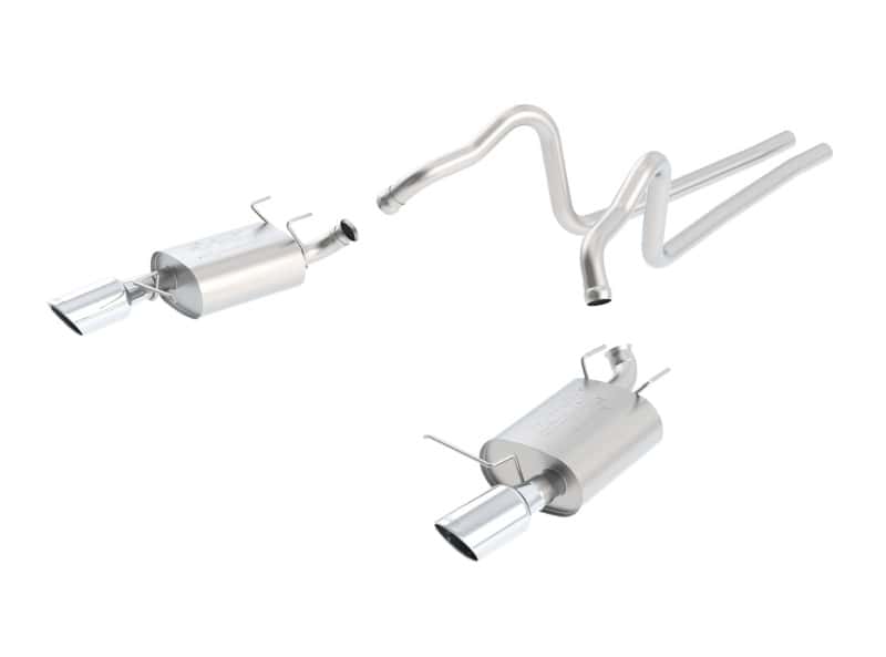 Borla — Borla 11-12 Ford Mustang 3.7L AT/MT RWD 2dr ATAK SS Catback Exhaust
Cat-Back System
ExhstSysKt - view 1