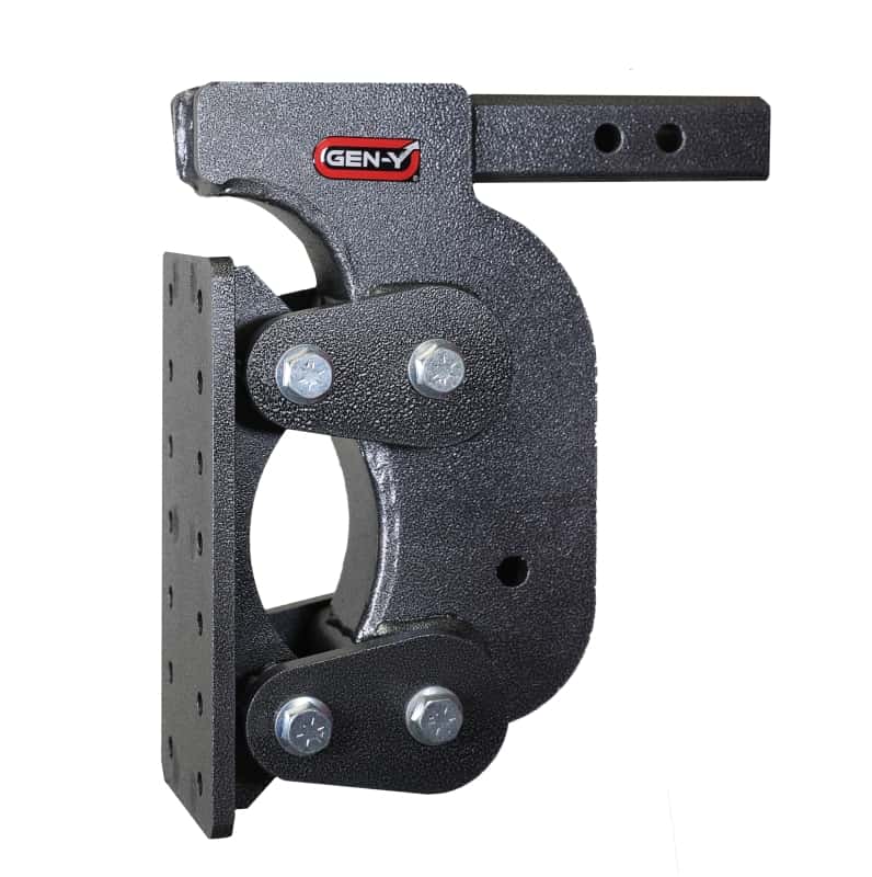 GEN-Y Hitch — Gen-Y The Boss Torsion-Flex Pintle Plate 2in Shank 12.5in Drop 16K Hitch w/GH-0100 Stabilizer Kit
Pintle Plate - view 3