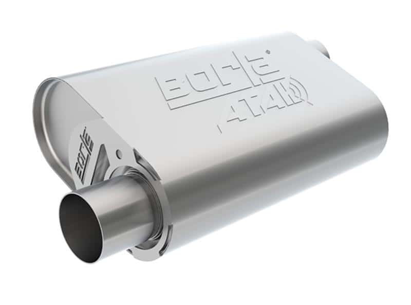 Borla — Borla CrateMuffler LS3 ATAK 2.5in Offset/Offset 14inx4.35inx9in Muffler
CrateMuffler - view 1