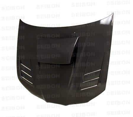 Seibon — Seibon 06-07 Subaru WRX/STi CWII Carbon Fiber Hood - view 11