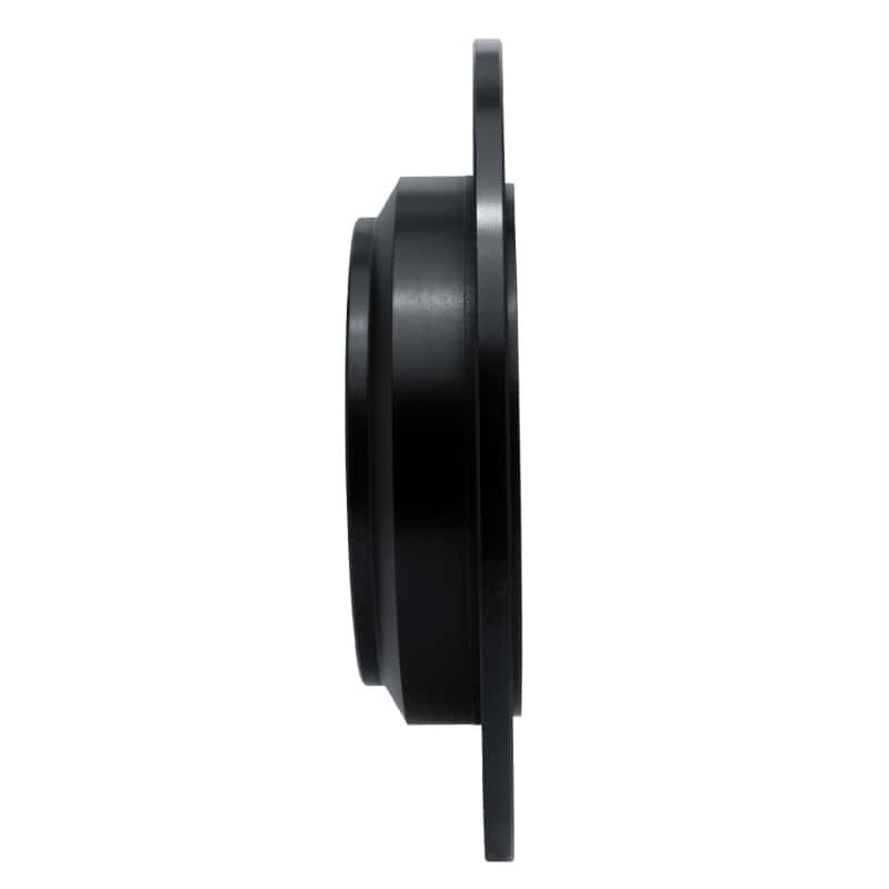 R1 Concepts — R1 14-16 Acura MDX Rear Right Drilled & Slotted Black Brake Rotor
R1 Brake Rotor Drill - view 3