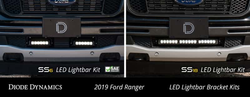 Diode Dynamics — Diode Dynamics 19-21 Ford Ranger SS18 Bracket Kit - view 4