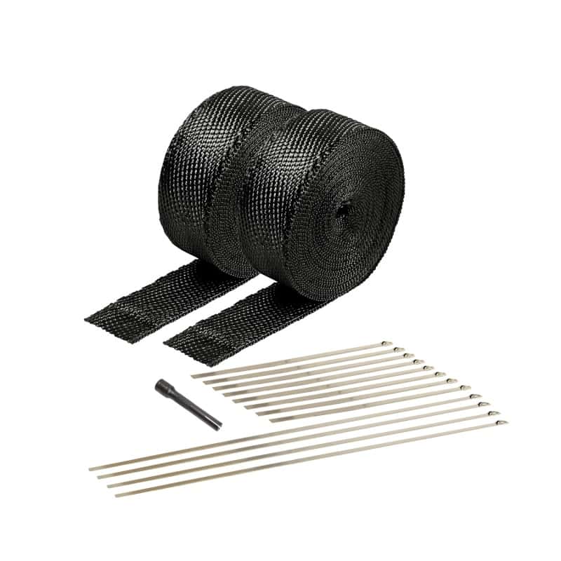 DEI — DEI Exhaust Wrap Kit - Black Titanium Wrap Locking Ties & Locking Tie Tool - view 1