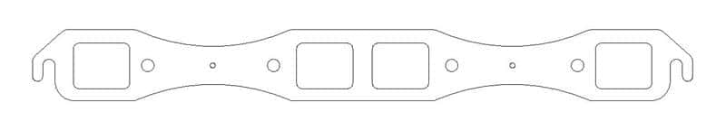 Cometic Gasket — Cometic Chrysler B/RB .030in Exhaust Manifold Gasket Set
Exhaust Gasket Set - view 1