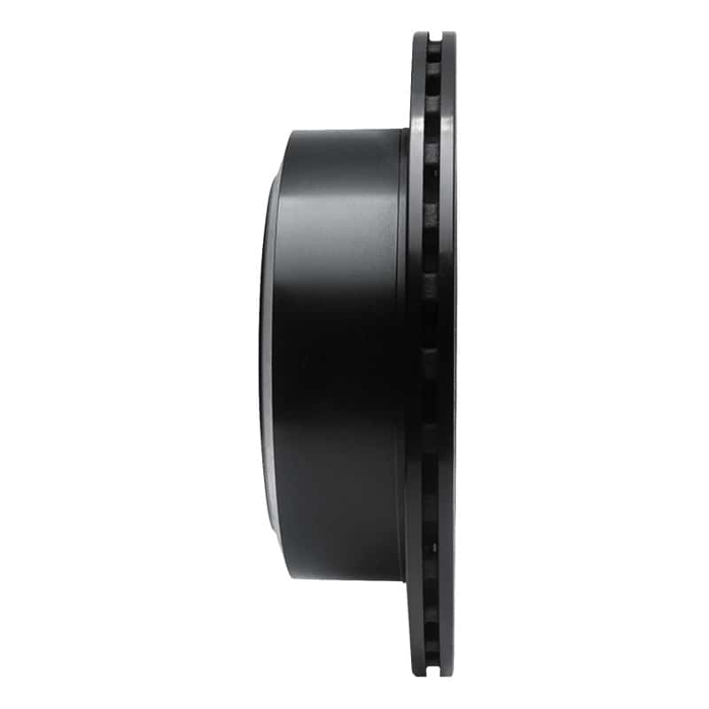 R1 Concepts — R1 05-06 Pontiac GTO Rear Right Drilled & Slotted Black Brake Rotor
R1 Brake Rotor Drill - view 3