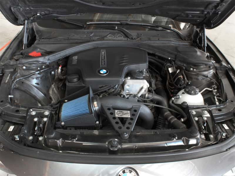 aFe — aFe MagnumFORCE Intakes Stage-2 PRO 5R 12-15 BMW 328i (F30) L4 3.0L (t) N20
Magnum FORCE Intake - view 6