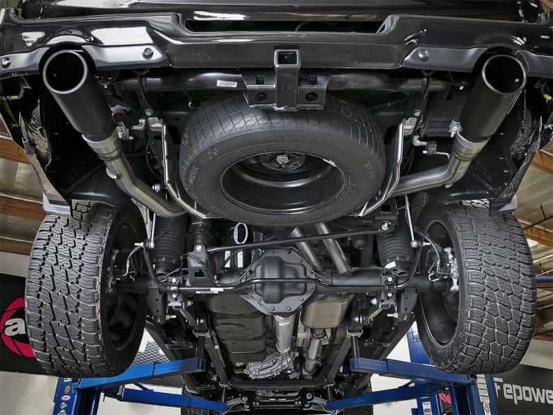 aFe — aFe MACH Force-Xp 3in 409 SS Cat-Back Exhaust 2019 RAM 1500 V8-5.7L w/ Black Tip
Cat-Back Exhaust - view 7