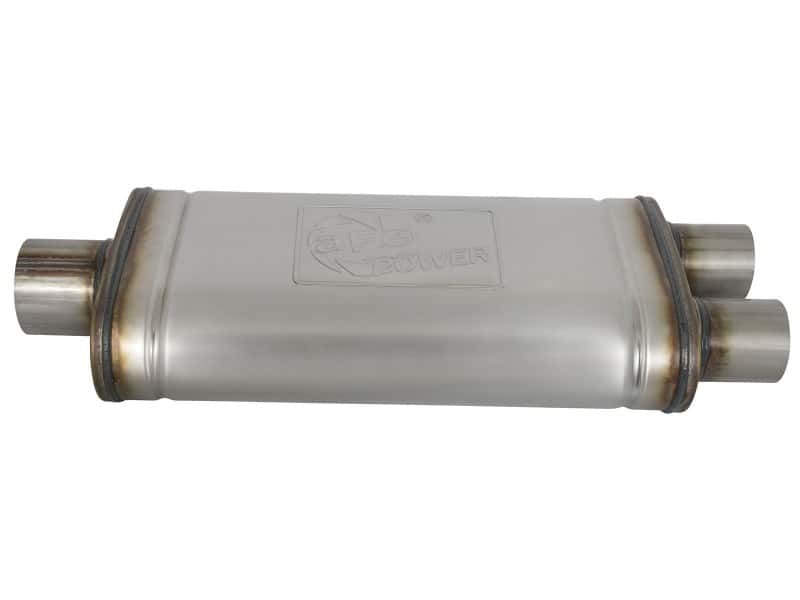 aFe — aFe Rebel 3in 409 SS Cat-Back Exhaust 2021 Ford F-150 V6 2.7L/3.5L (tt)/V8 5.0L w/ Polished Tips
Cat-Back Exhaust - view 3