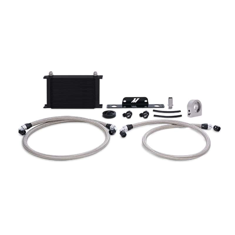 Mishimoto — Mishimoto 10-15 Chevrolet Camaro SS Oil Cooler Kit (Non-Thermostatic) - Black - view 1