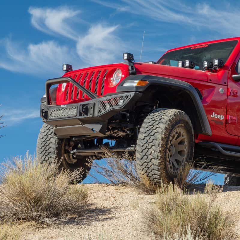 Go Rhino — Go Rhino 18-20 Jeep Wrangler JL/JLU Rockline Front Bumper Skid Plate
Rockline Skid Plate - view 5