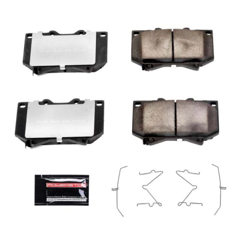 PowerStop — Power Stop 01-03 Toyota Sequoia Front Z36 Truck & Tow Brake Pads w/Hardware
Z36 Brake Pads - view 1