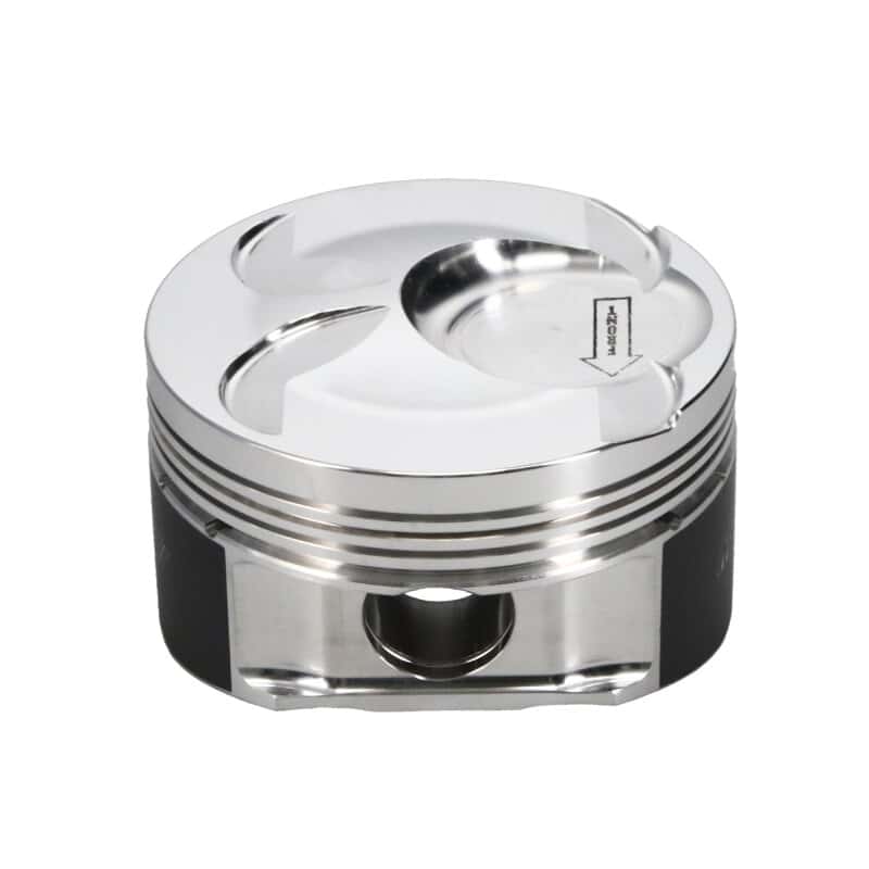Manley Performance — Manley Ford 3.5L Ecoboost 3.642in Bore 1.239in Comp Height -5.0cc Dish Piston Set
Piston Set - view 3