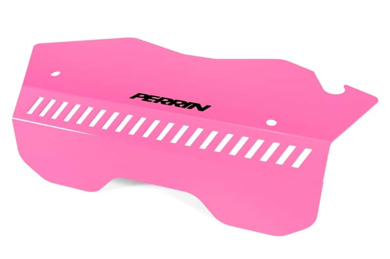Perrin Performance — PERRIN 22-25 Subaru WRX Pulley Cover - Hyper Pink (TALL - For Use w/o PERRIN AOS) - view 1