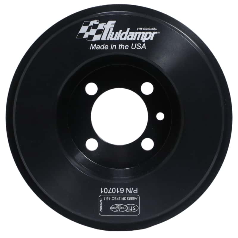 Fluidampr — Fluidampr Mitsubishi EVO 8 / 9 Steel Internally Balanced Damper
Harmonic Balancer - view 1