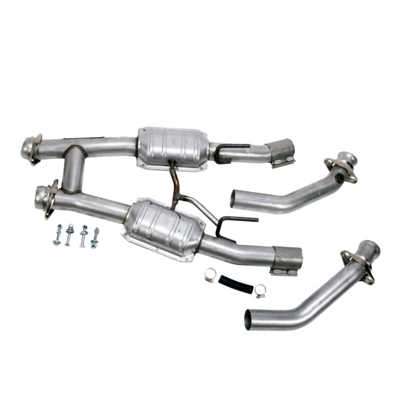 BBK — BBK 86-93 Mustang 5.0 High Flow H Pipe With Catalytic Converters - 2-1/2
ExhstCrossoverPipe
Exhaust Pipes - view 2