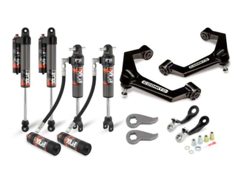Cognito — Cognito 20-24 Chevy Silv/Sierra 2500/3500HD 2WD/4WD 3in Elite Lvlng Kit w/ Fox 2.5 Elite Perf Series
Suspension Lift Kit - view 1