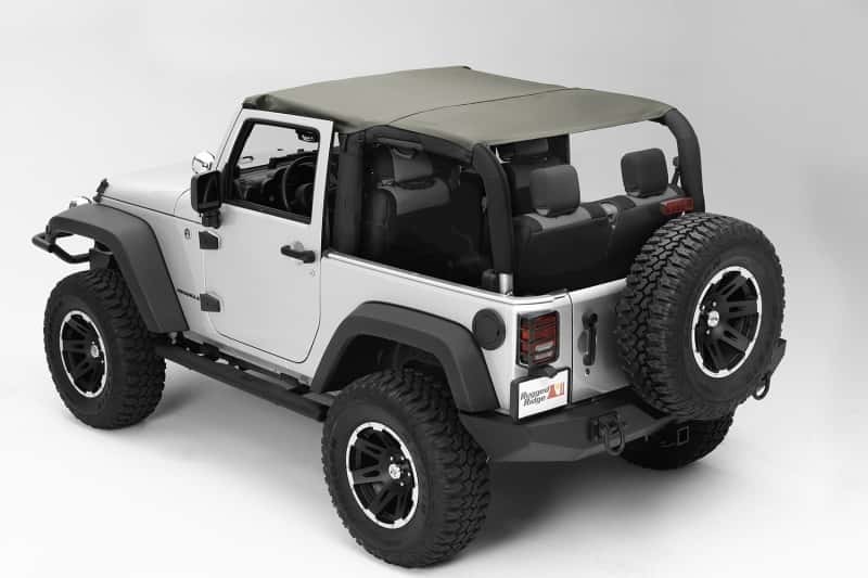 Rugged Ridge — Rugged Ridge Pocket Island Topper Khaki Diamond 10-18 JK
Brief Soft Top - view 1