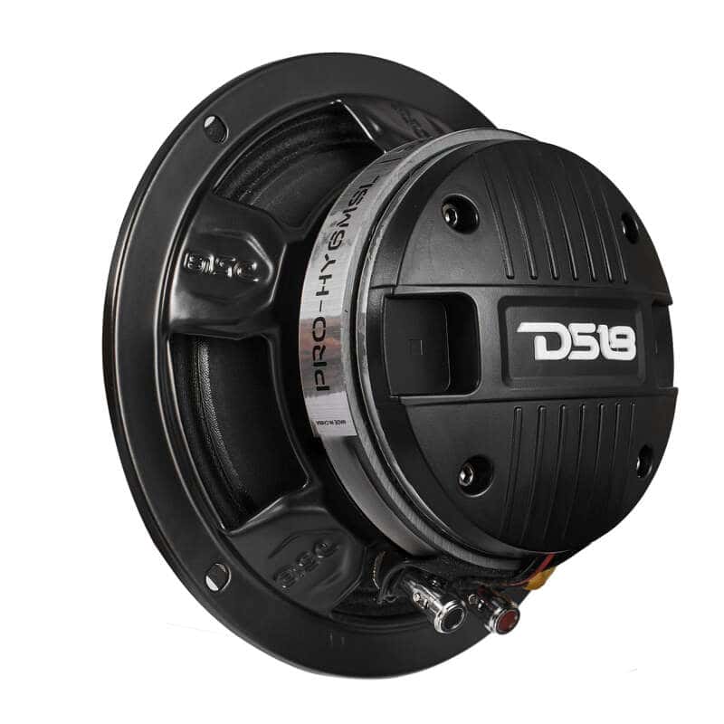 DS18 — DS18 6.5in 150 Watts RMS 8 ohm Mid-Range Loudspeaker Shallow Grill Included - view 2