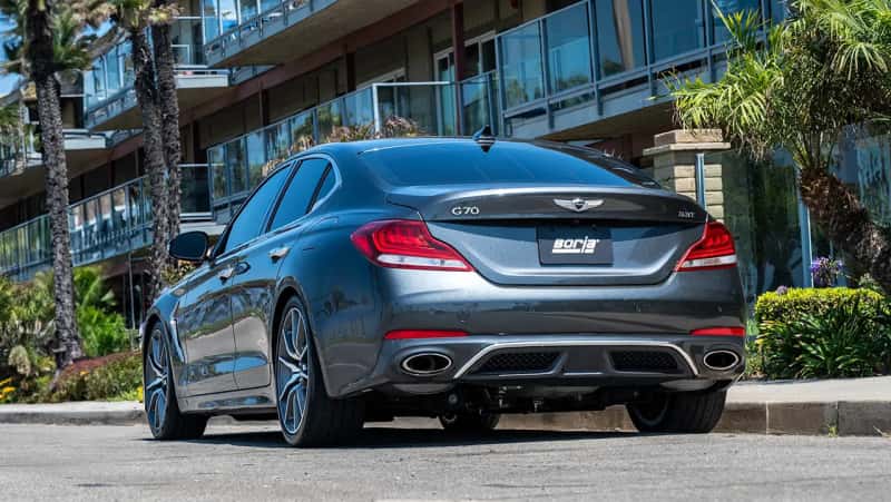 Borla — Borla 19-21 Genesis G70 3.3L V6 Twin Turbo S-type Cat-Back Exhaust
Cat-Back System - view 2