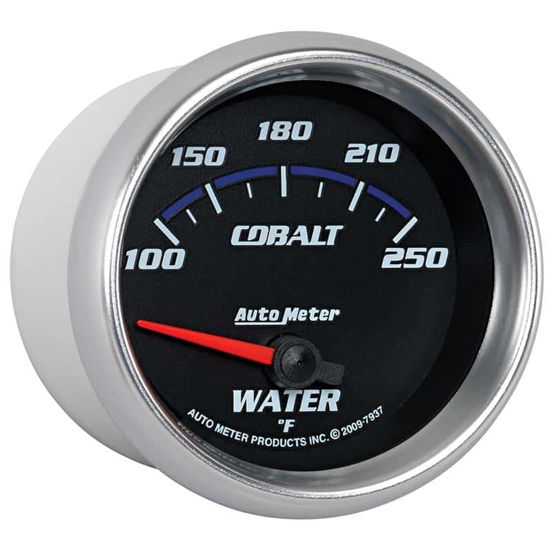 AutoMeter — Autometer Cobalt 66mm 100-250 Degree F Electric Water Temperature Gauge
GA 2.6" WT ELEC CB - view 6