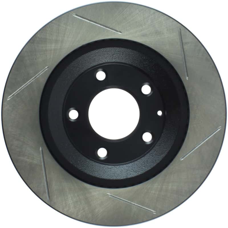 Stoptech — StopTech Power Slot 2003+ Mazda RX8 Slotted Right Rear Rotor - SPORT SUSPENSION ONLY
Sport Slotted Rotor
Disc Brake Rotor - view 2