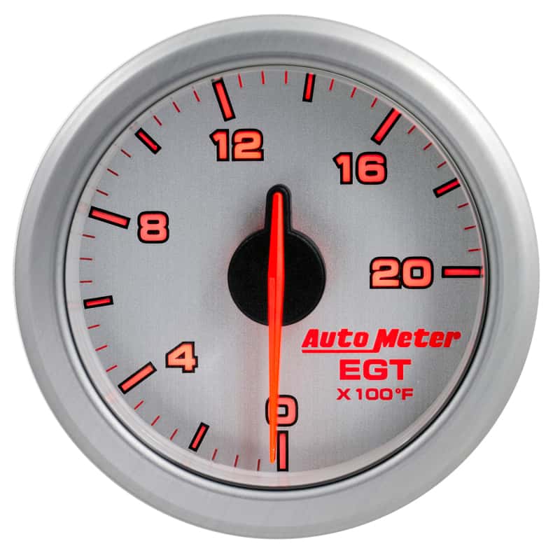 AutoMeter — Autometer Airdrive 2-1/16in EGT Gauge 0-2000 Degrees F - Silver
GA 2" EGT ARDRV SLVR - view 11