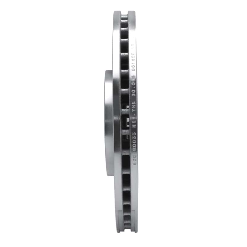 R1 Concepts — R1 17-20 Jaguar F-Pace Front Left Drilled & Slotted Silver Brake Rotor
R1 Brake Rotor Drill - view 3