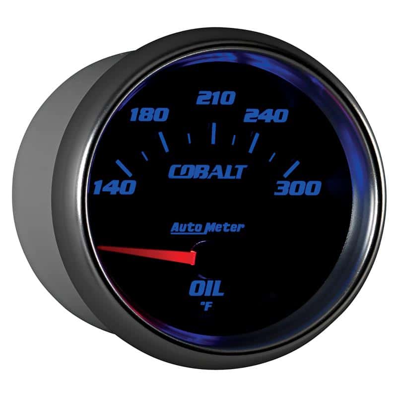 AutoMeter — Autometer Cobalt 66.7mm 140-300 Degree F Electric Oil Temperature Gauge
GA 2.6" OILT ELEC CB - view 7