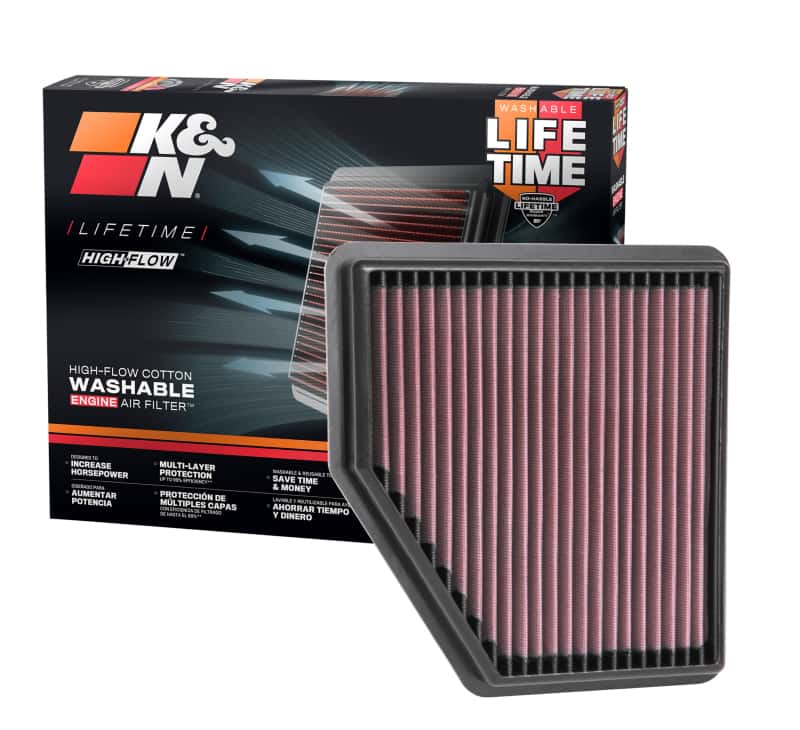 K&N Engineering — K&N 2019 Nissan Altima 2.5L F/I Drop In Replacement Air Filter
Replacement Air Filt
Air Filter - view 5