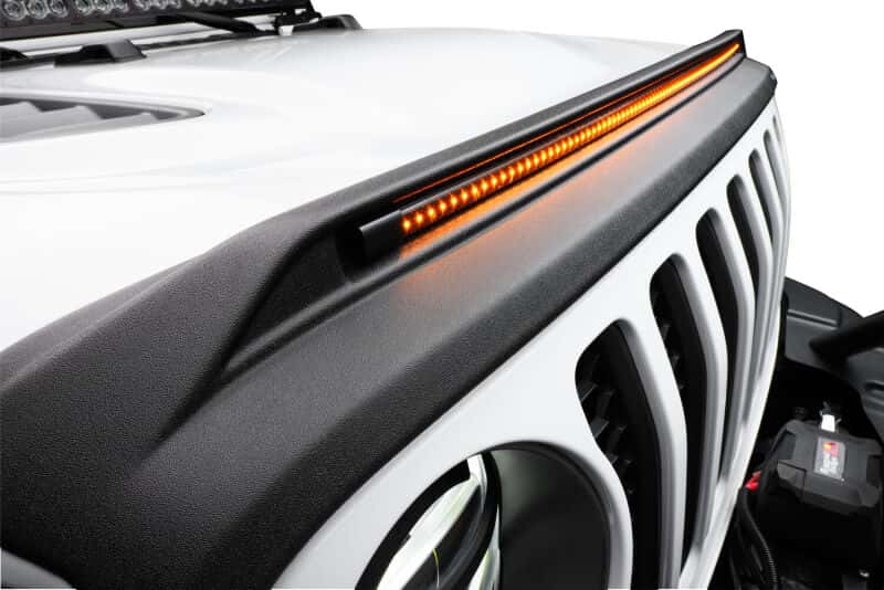 Husky Liners — Husky Liners 19-21 Chevrolet Silverado 1500 Aeroskin Lightshield PRO - Blk
Lighted Hood Shield
Hood Shields - view 1