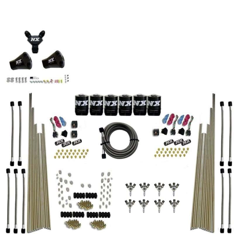 Nitrous Express — Nitrous Express 8 Cyl Triple-D Dry Direct Port 3 Stage Dry 6 Solenoids Nitrous Kit w/No Bottle
Injection System Kit
N2OSys - view 1