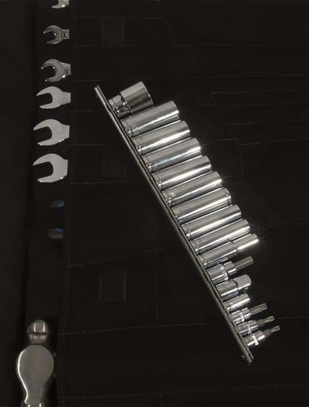 PRP Seats — PRP 35pc Can-Am Roll Up Tool bag Tool kit - Black - view 5