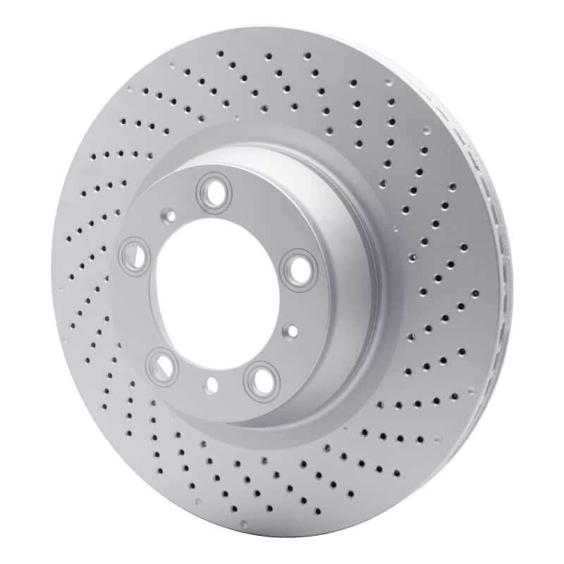 DFC — DFC 07-13 Porsche 911 Right Rear Drilled GeoSPEC Coated Rotor
DFC Brake Rotor - view 2