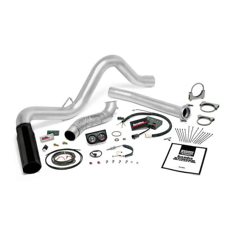 Banks Power — Banks Power 95.5-97 Ford 7.3L Auto Stinger System - SS Single Exhaust w/ Black Tip
Power/Efficiency Sys
Monster Exhaust - view 2