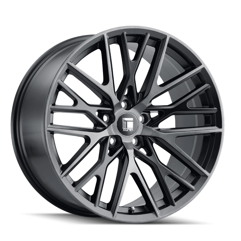 Touren — Touren 3291 TR91 20x9 / 6x135 BP / 18mm Offset / 87.1mm Hub Matte Black Brushed w/ Dark Wheel
TOUREN 3291 - view 3