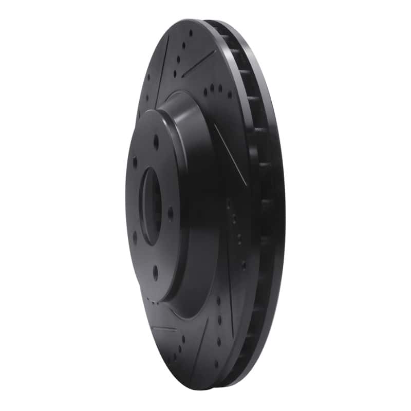 R1 Concepts — R1 88-96 Chevrolet Corvette Right Front Drilled & Slotted Black Brake Rotor
R1 Brake Rotor Drill - view 2